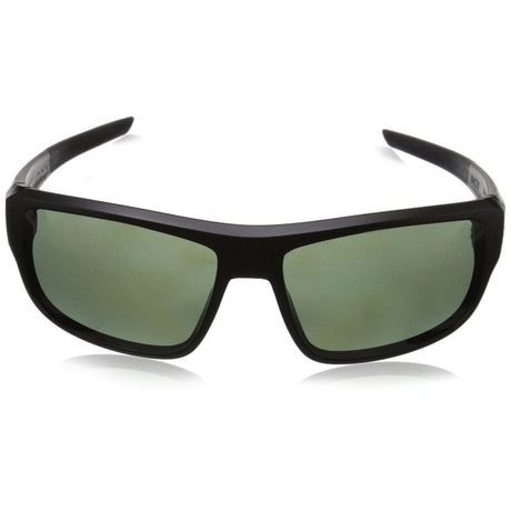 TAG Heuer Men's Racer 2 9221 Sport Wrap Around 64mm Polarized Green Lens Matte Black Sunglasses-1