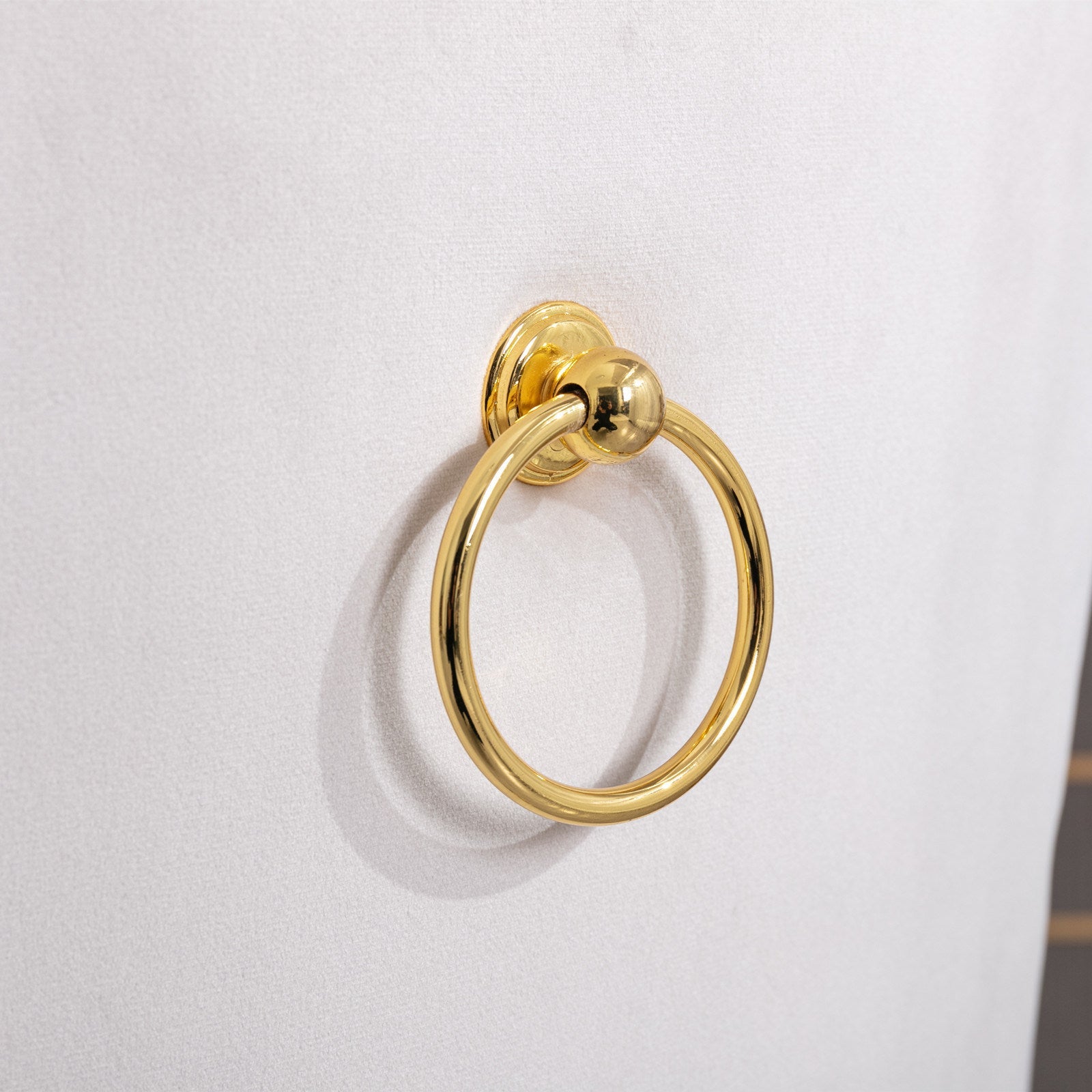 Set Of 2 Thick Golden Swivel Velvet Barstools-Table & Bar Stools-D BlakHom-Urbanheer