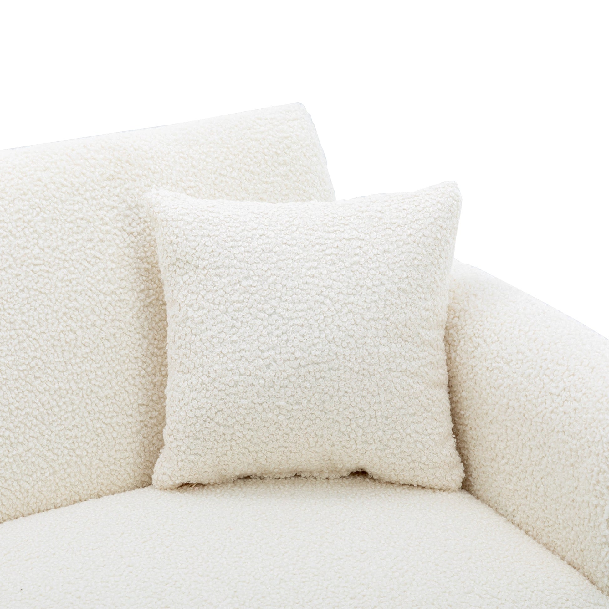 Velvet Accent Loveseat Sofa With Metal Feet-Sofas-D BlakHom-as Pic-Urbanheer