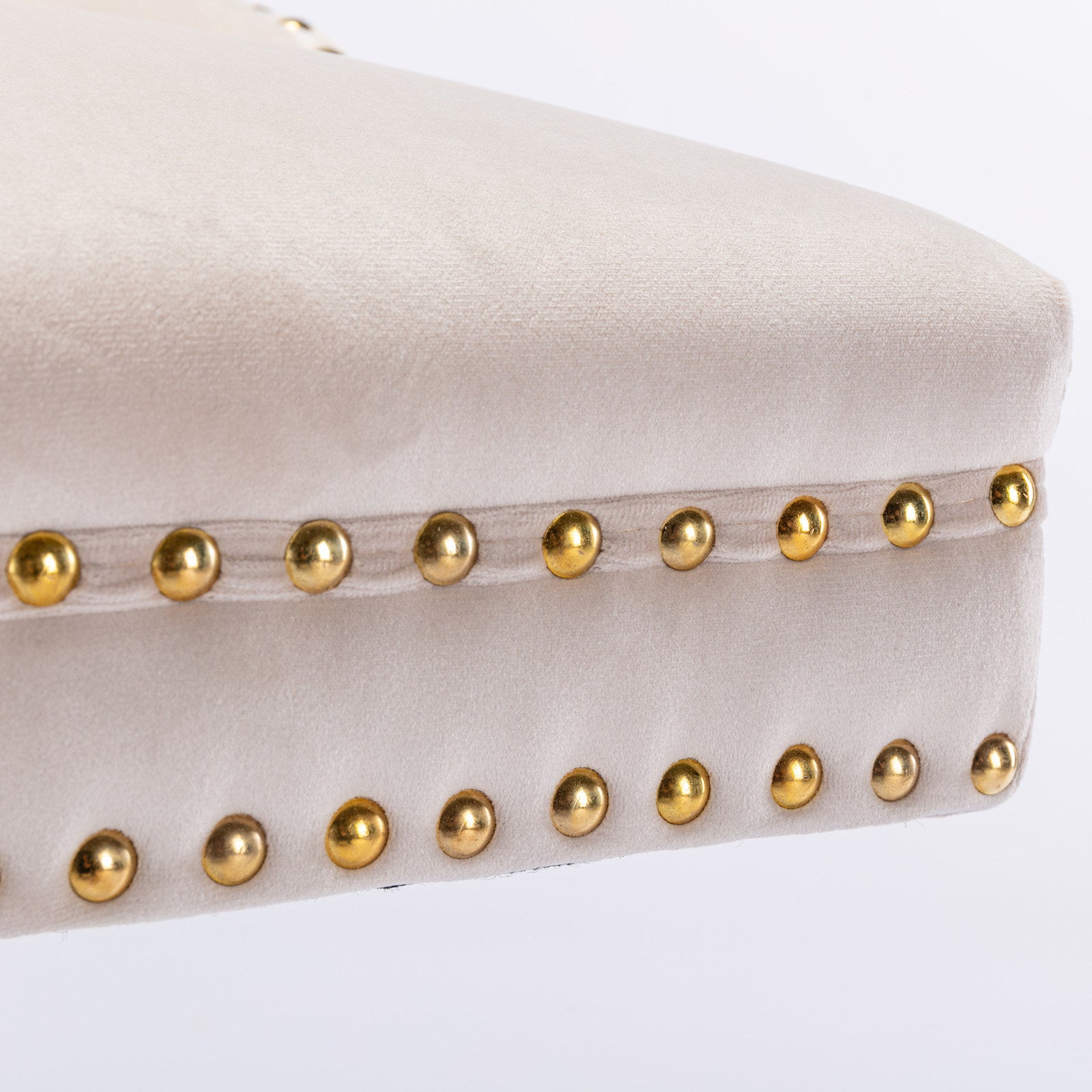 Set Of 2 Thick Golden Swivel Velvet Barstools-Table & Bar Stools-D BlakHom-Urbanheer