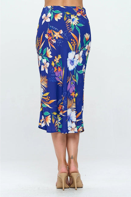Tropical Print Skirt-Renee C.-Urbanheer
