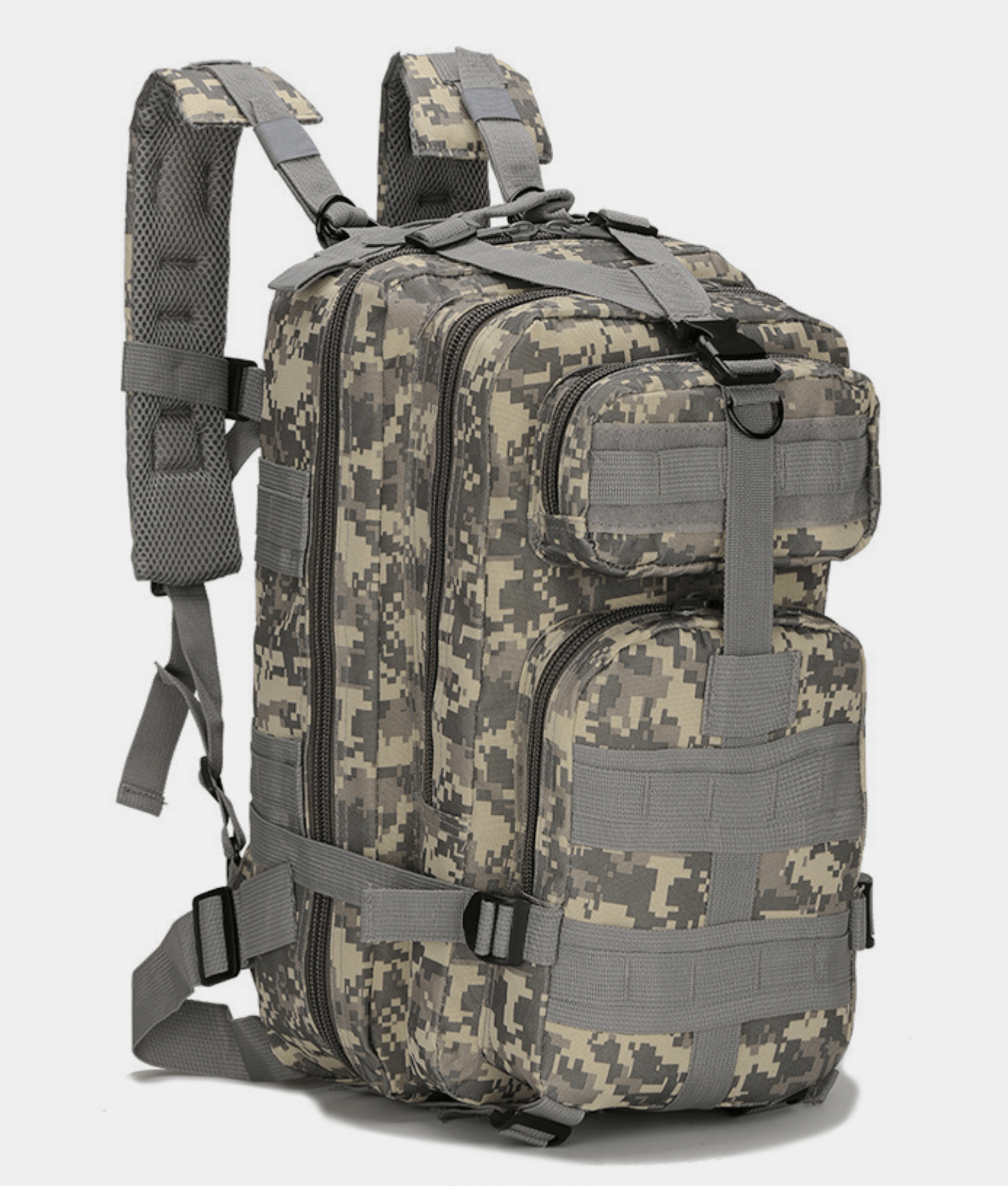 Tactical Military 25L Molle Backpack-JupiterGear-Black-Urbanheer