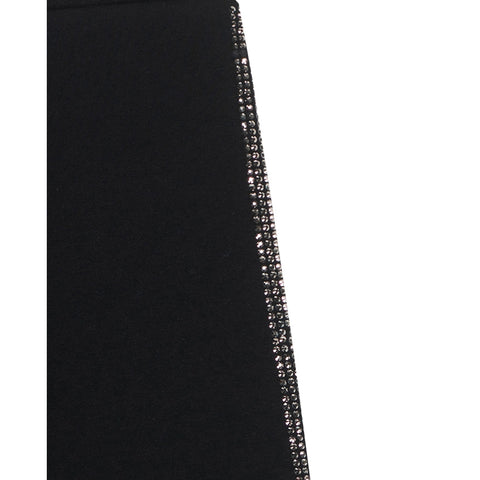 Girls Leggings In Black Stretch Rome Jersey.-UBS2-2-Urbanheer