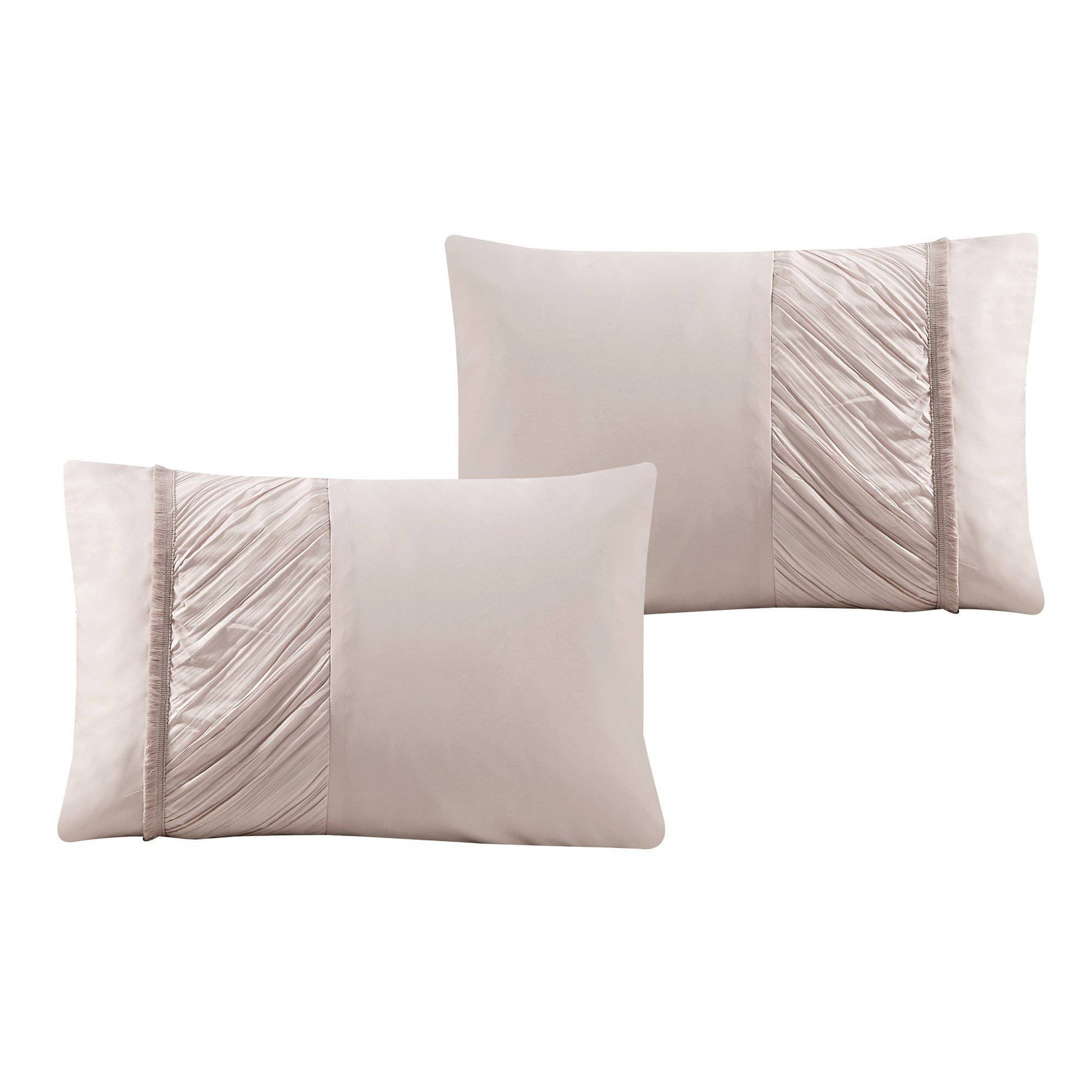 Sikina Elegant Brushed Comforter Set - 7 Piece Set-Heer Decor-King-Urbanheer