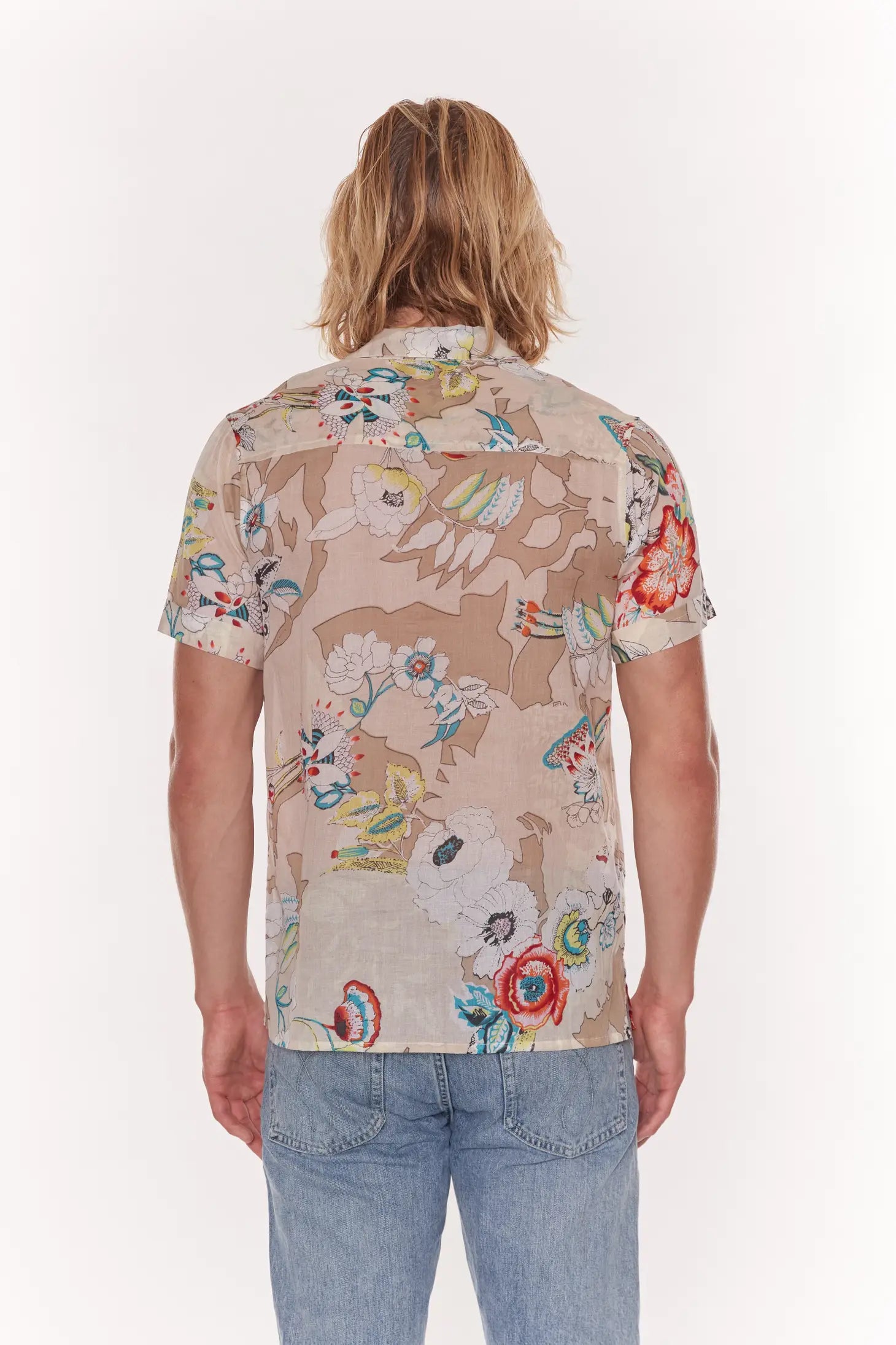 San Vicente Short Sleeve Men Shirt - 100% Cotton-RAGA-S-Urbanheer