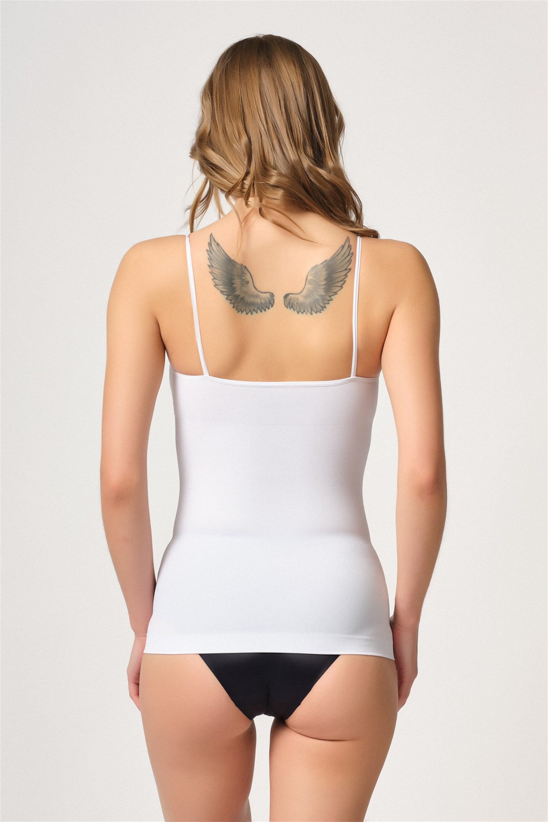 Shopymommy 5020 Thin Strap Athlete Postpartum Corset-Emay-White-S-Urbanheer