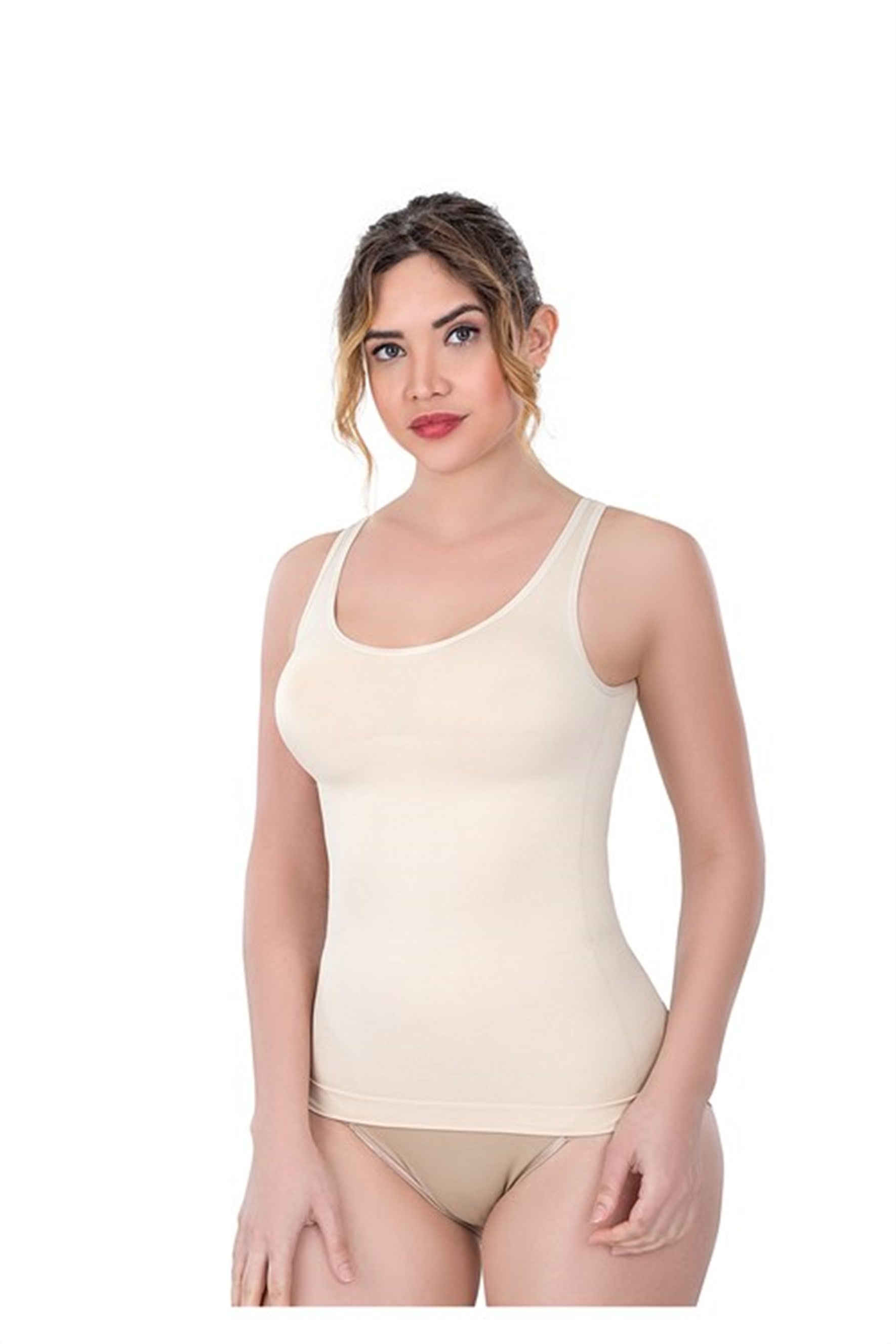 Shopymommy 5025 Thick Strap Athlete Postpartum Corset-Emay-White-S-Urbanheer