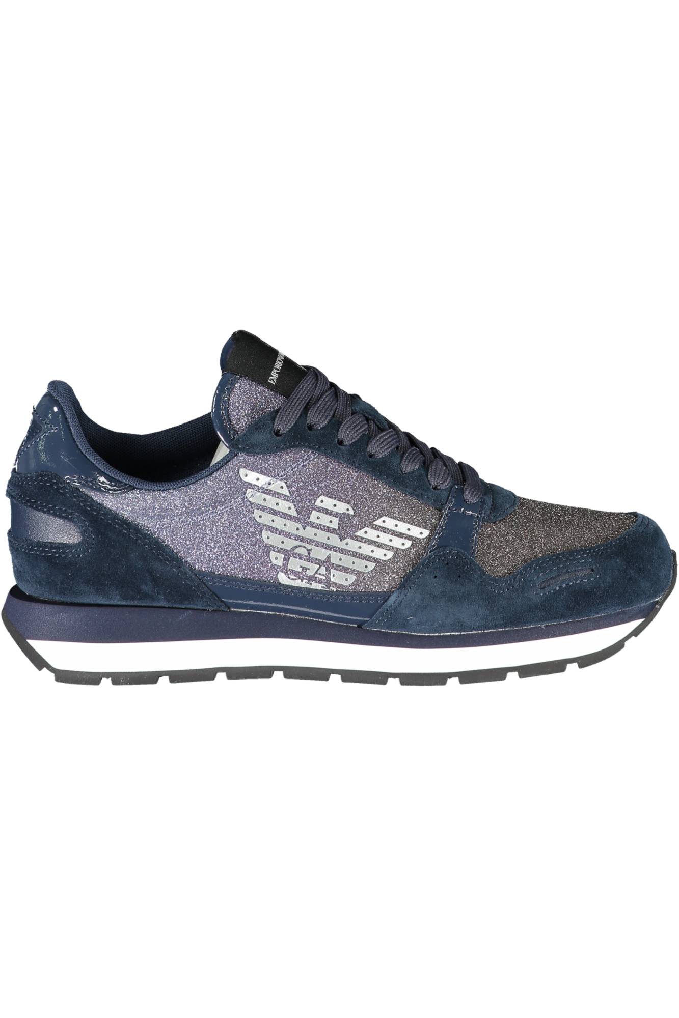 lysere Midlertidig Hen imod EMPORIO ARMANI WOMEN&#39;S BLUE SPORTS SHOES – UrbanHeer