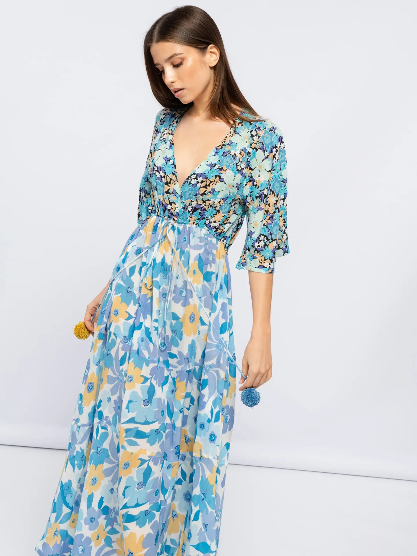 Elegant Double-Breasted Dress-Dresses-SMF-S-Urbanheer