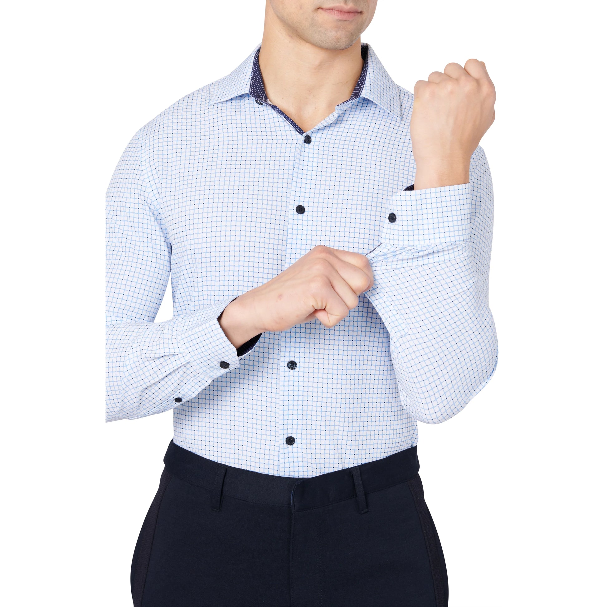 W.R.K 4-Way Stretch Trim Fit Dress Shirt-W.R.K-15-Urbanheer