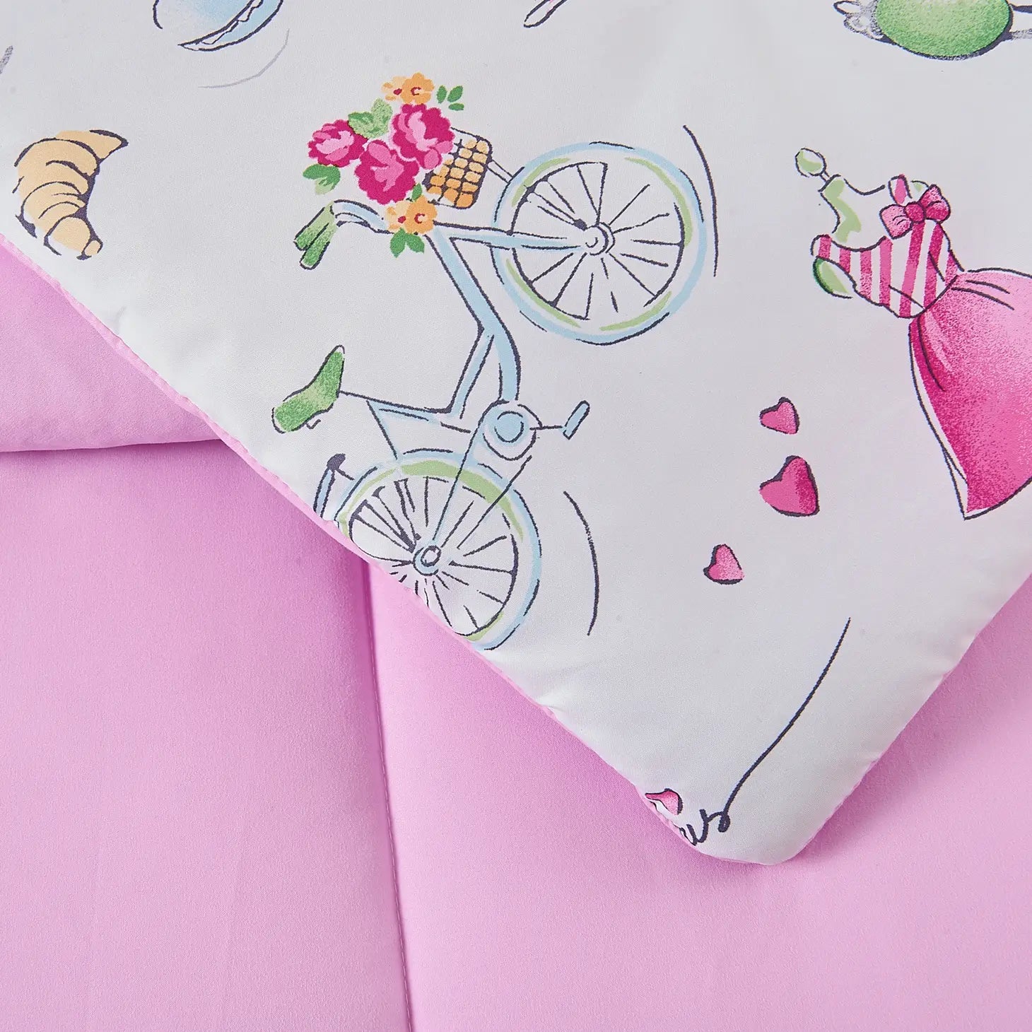 Pretty In Paris Comforter Set By Urban Playground-Peking Handicraft-Full/Queen-Urbanheer