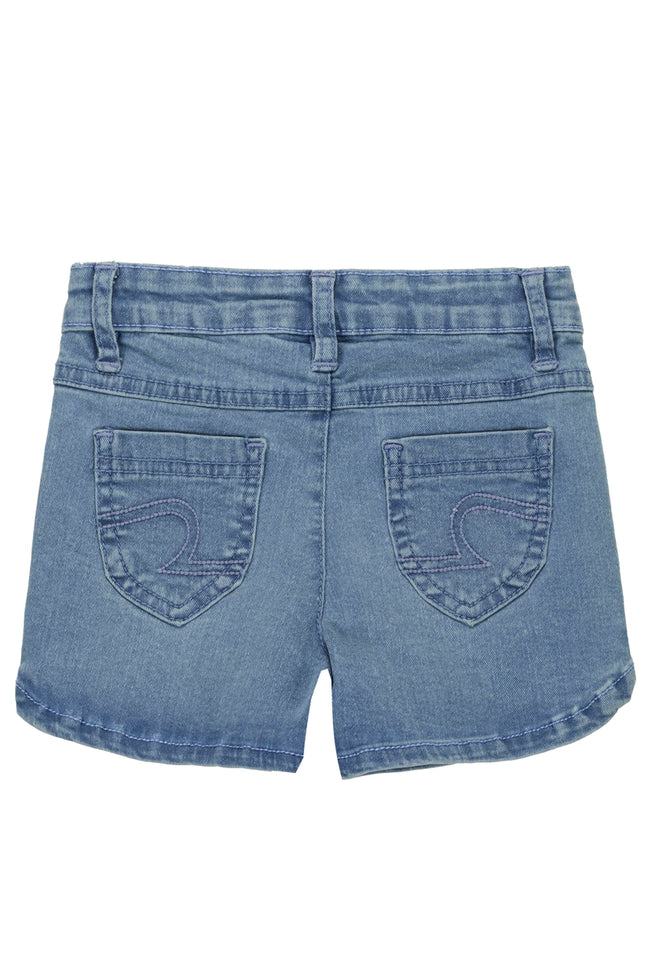 Girls' Superflex Cotton Denim Shorts-UBS2-Urbanheer