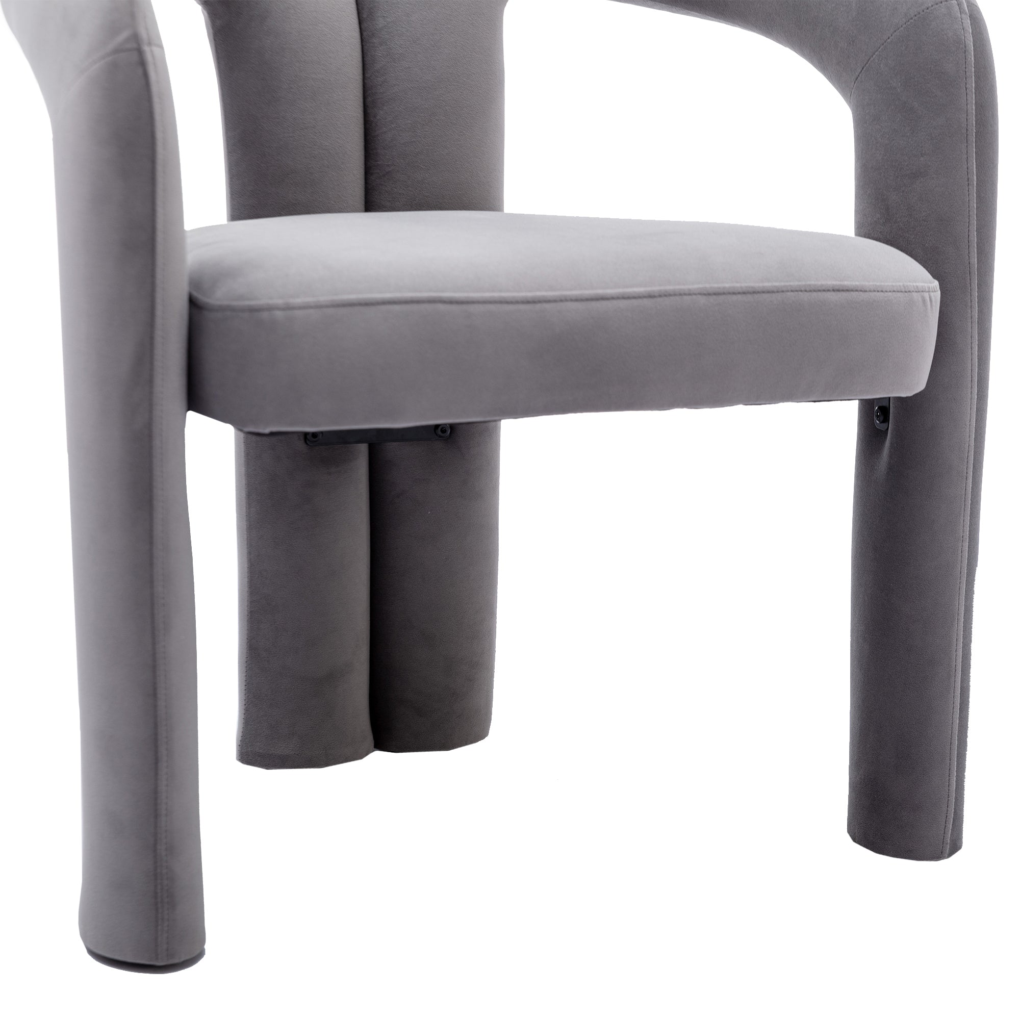 Set Of 2 Contemporary Upholstered Accent Chair-Accent Chair-Blak Hom-Urbanheer
