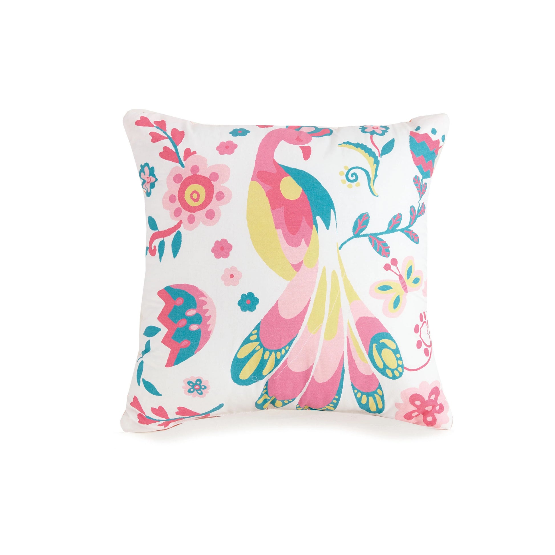 Painted Tassel Comforter Set - 4 Pieces.-peking handicraft-Twin-Urbanheer