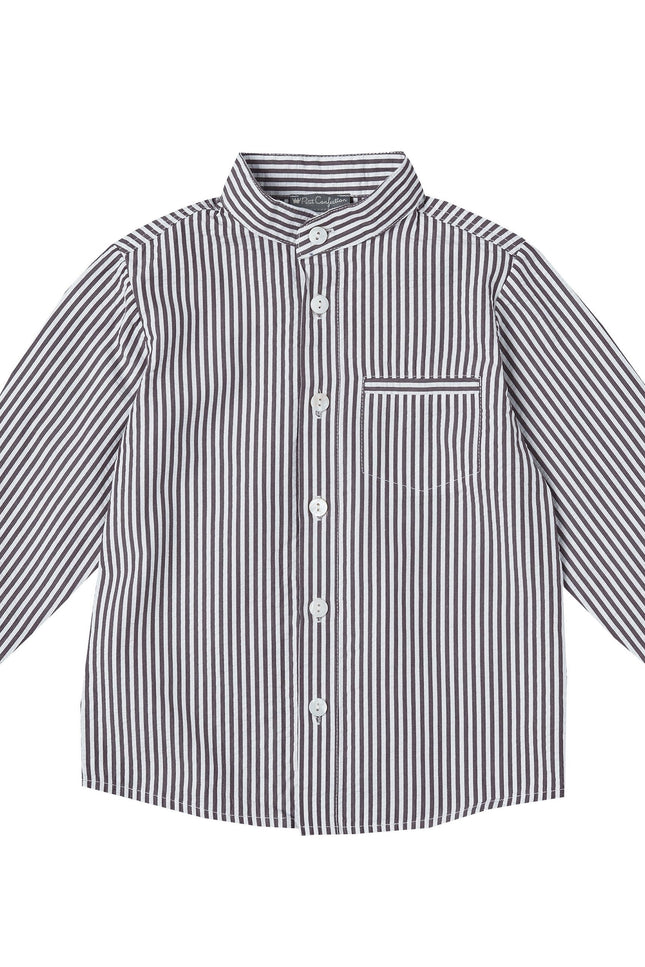 Seersucker Long-Sleeve Shirt.