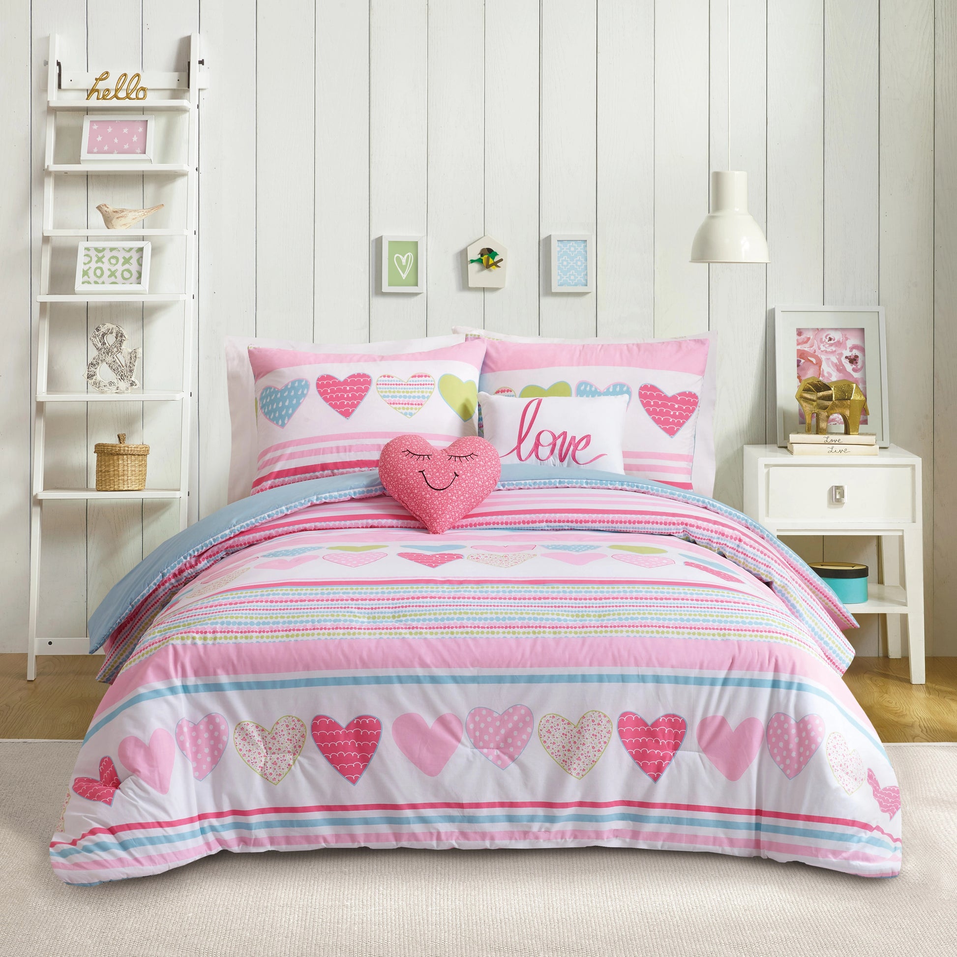 Daphne Comforter Set (4Pc/5Pc) By Urban Playground.-peking handicraft-Twin-Urbanheer