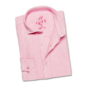 Linen Button Down Shirt - Light Pink-Clothing - Men-Eight X-S-Urbanheer