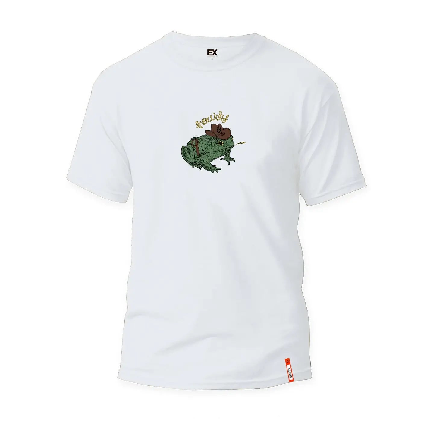 Howdy Graphic T-Shirt - White-Clothing - Men-Eight X-S-Urbanheer