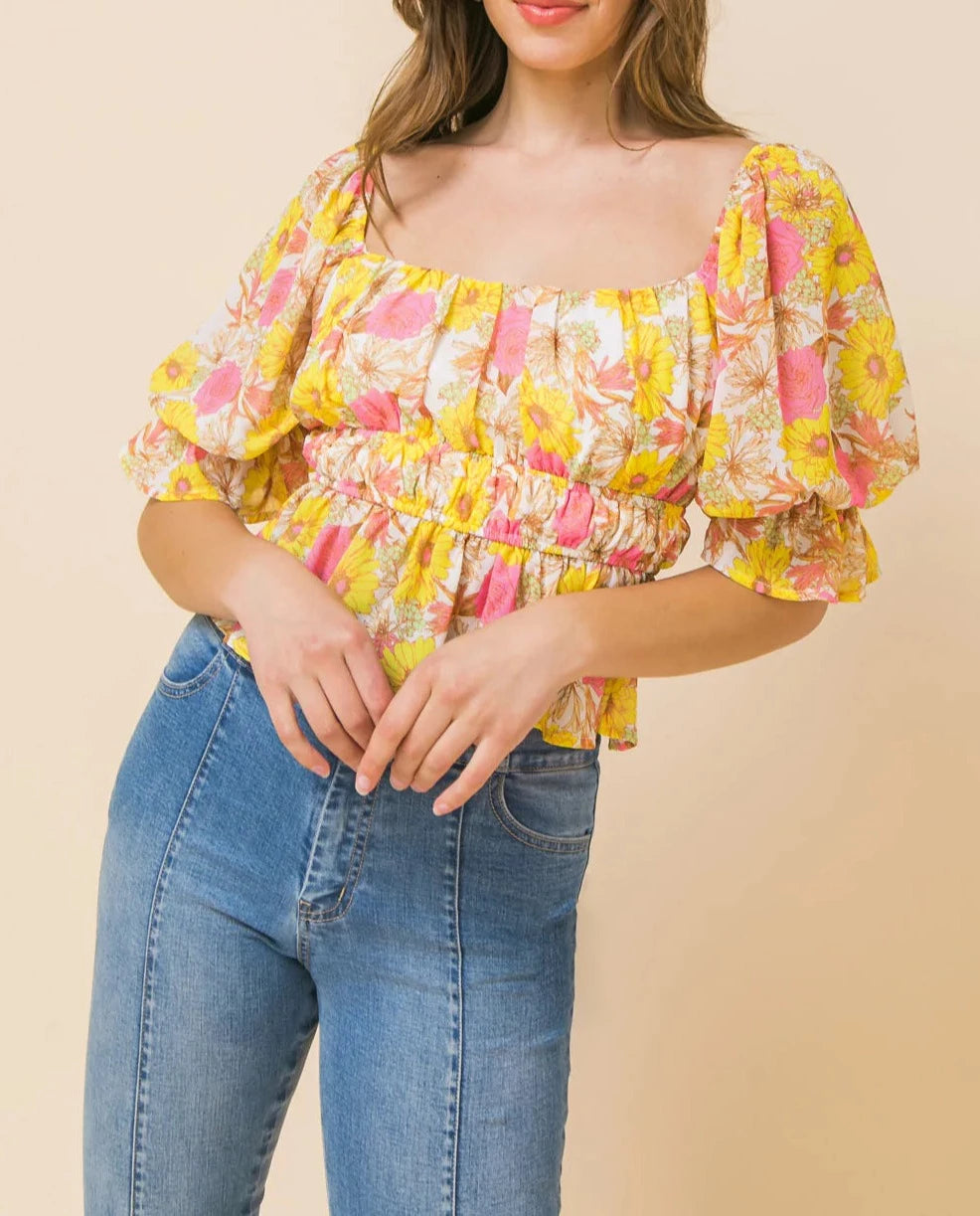 Our Love Connection Woven Top.-FLYING TOMATO-S-Urbanheer