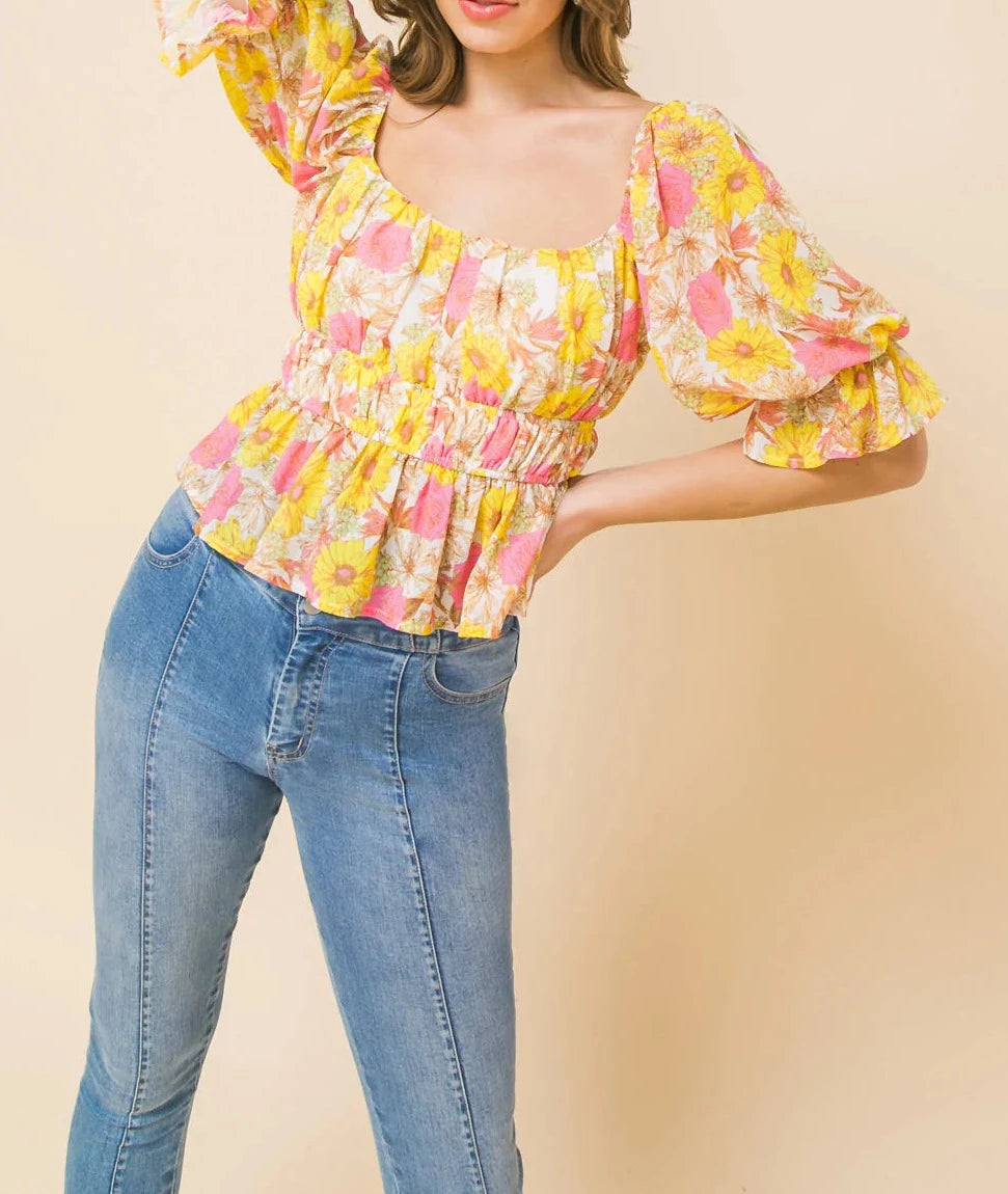 Our Love Connection Woven Top.-FLYING TOMATO-S-Urbanheer