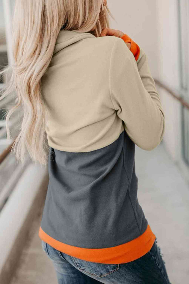 Long Sleeve Jack-O'-Lantern Graphic Sweatshirt-UHX-Urbanheer