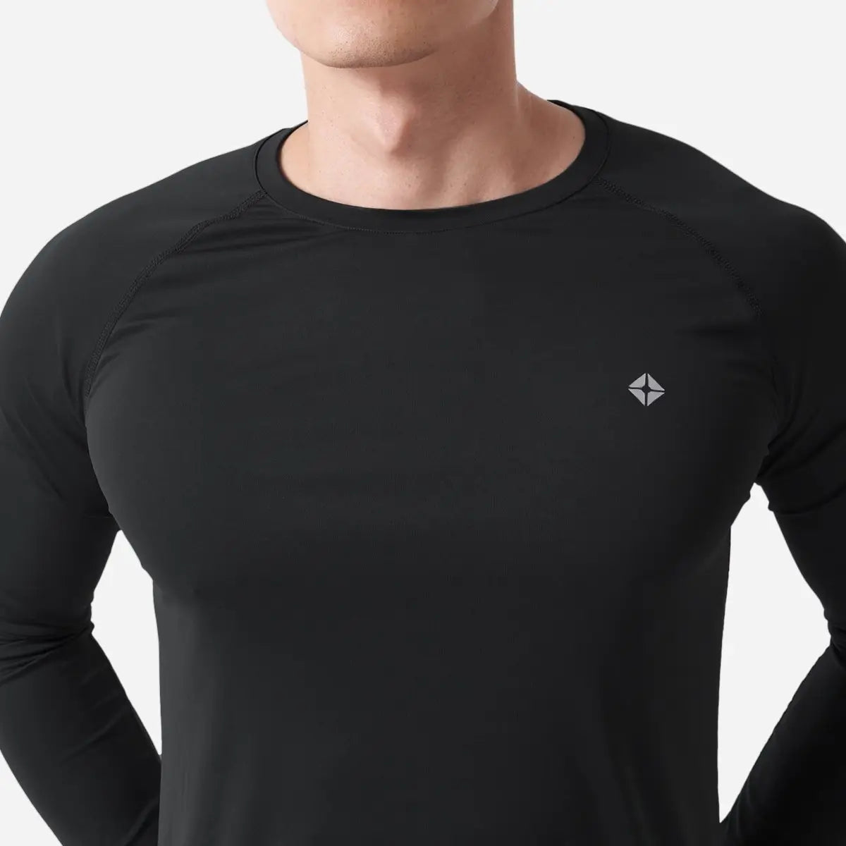Tm Men Workout Long Sleeve T-Shirt - Black-Clothing - Men-Thousand Miles-XS-Urbanheer