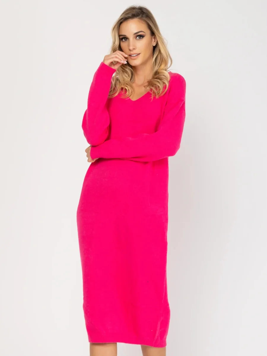 Long Knit Dress.-Tantra-S-Urbanheer