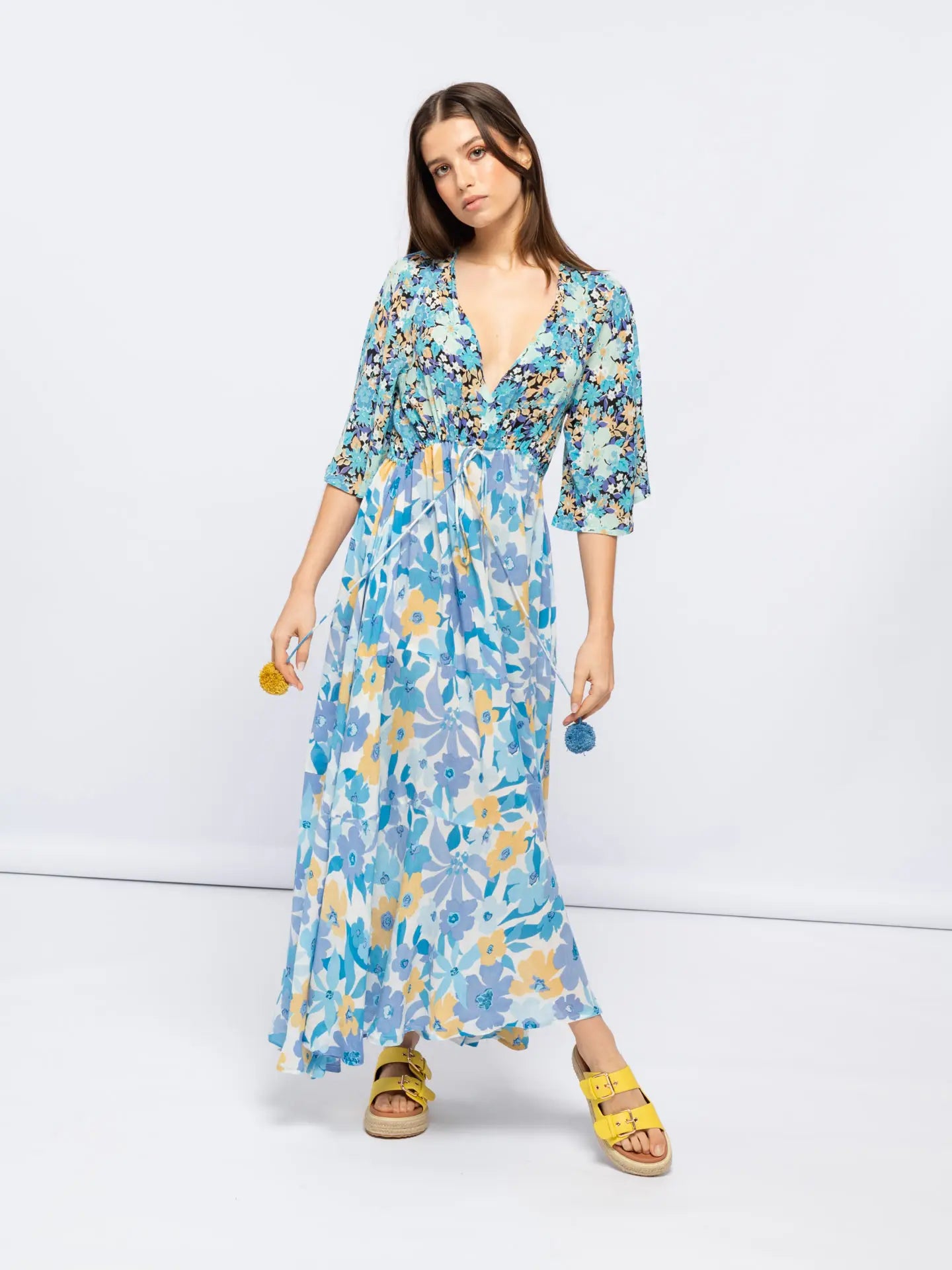 Elegant Double-Breasted Dress-Dresses-SMF-S-Urbanheer