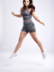 High-Waisted Athletic Shorts with Side Pockets-JupiterGear-Grey-Small / Medium-Urbanheer