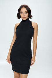 Extra Soft Rib Knit Bodycon 2-Piece Dress-Dresses-RENEE C.-Urbanheer
