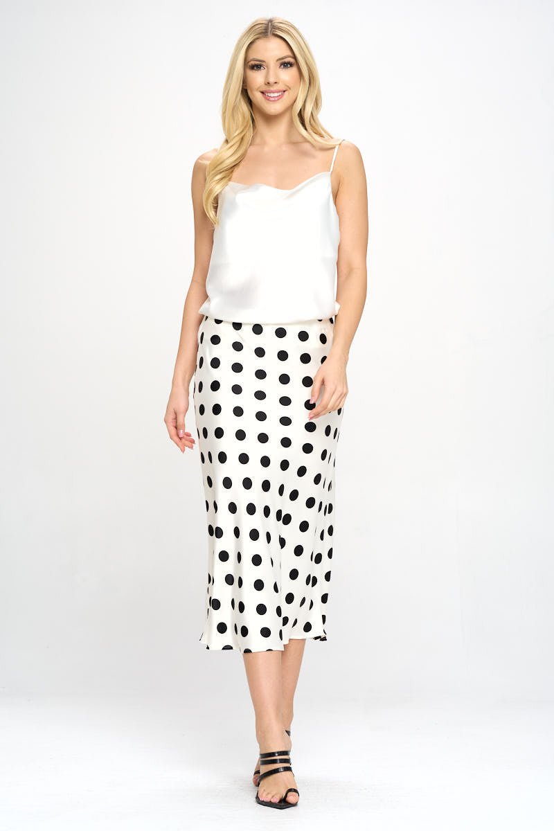 Silky Satin Print Tank Top-Tops-RENEE C.-Urbanheer