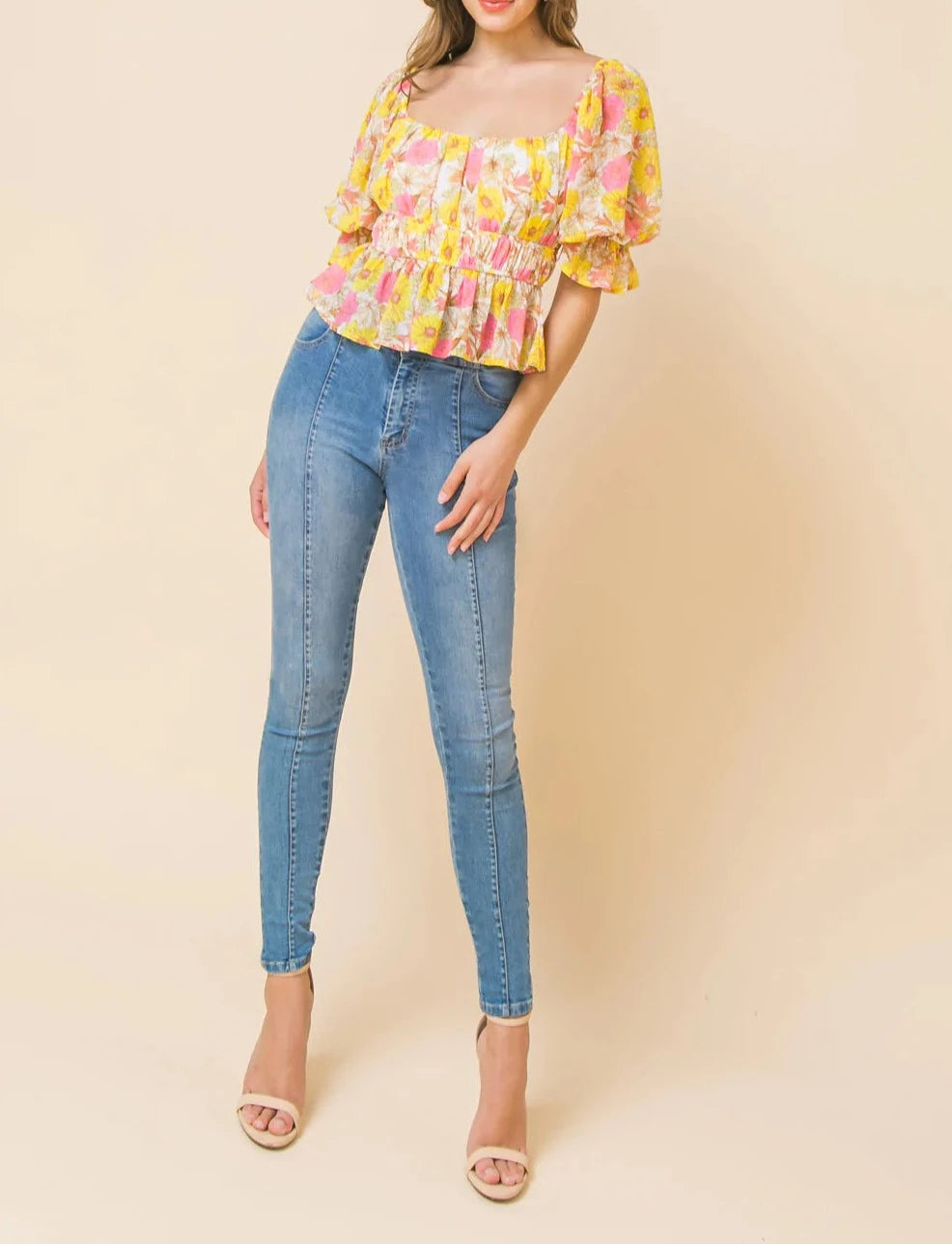 Our Love Connection Woven Top.-FLYING TOMATO-S-Urbanheer