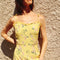 Alice Yellow Mini Dress-2KStyle-xs-Urbanheer