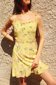Alice Yellow Mini Dress-2KStyle-xs-Urbanheer