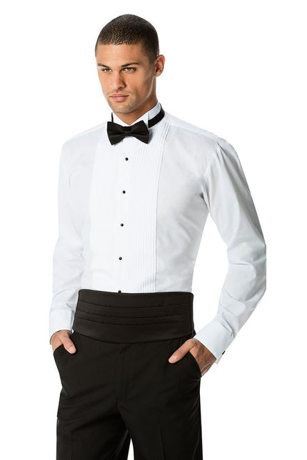 "Franco" White Wingtip Tuxedo Shirt-Mens Shirts-Tux-USA-XS-30-31-White-Urbanheer