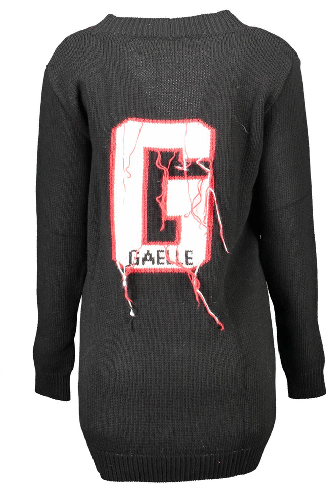 Gaelle Paris Cardigan Woman Black-Clothing - Women-GAELLE PARIS-Urbanheer