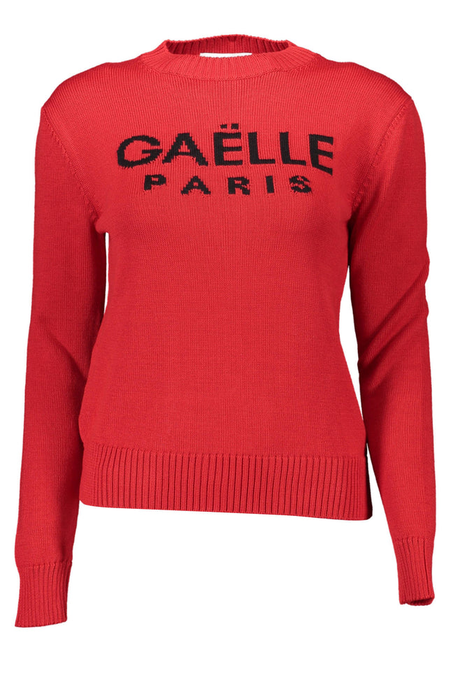 GAELLE PARIS RED WOMAN SWEATER-Clothing - Women-GAELLE PARIS-Urbanheer
