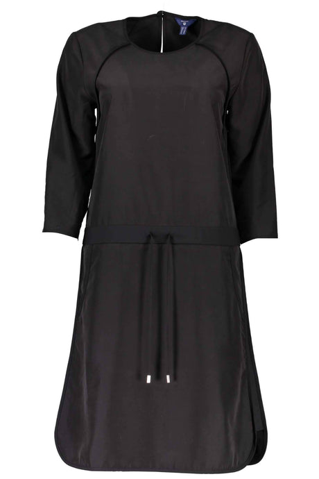 GANT SHORT DRESS WOMAN BLACK-0