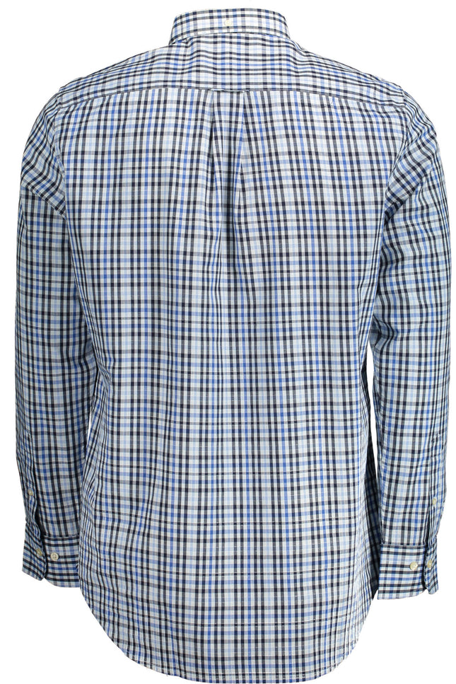 Gant Men'S Long Sleeve Shirt Light Blue-Clothing - Men-GANT-Urbanheer