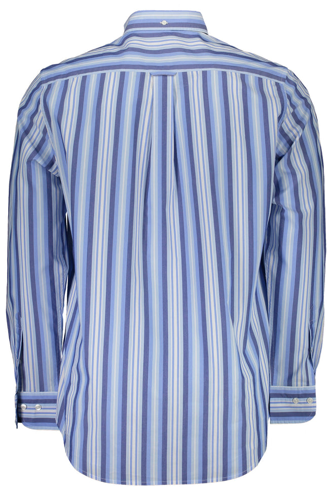 Gant Men'S Long Sleeve Shirt Light Blue-GANT-Urbanheer