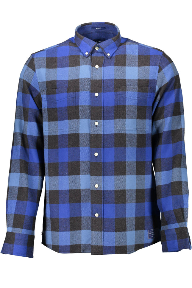 Gant Men'S Blue Long Sleeve Shirt-Camicie-GANT-Urbanheer