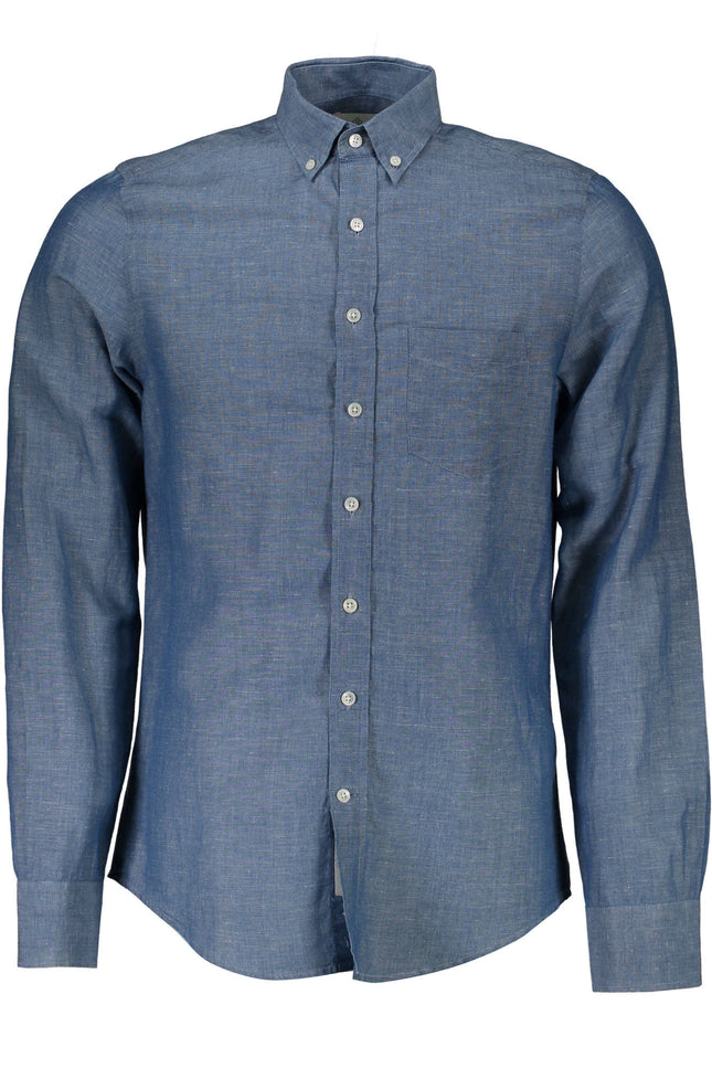 Gant Men'S Blue Long Sleeve Shirt-GANT-BLUE-S-Urbanheer
