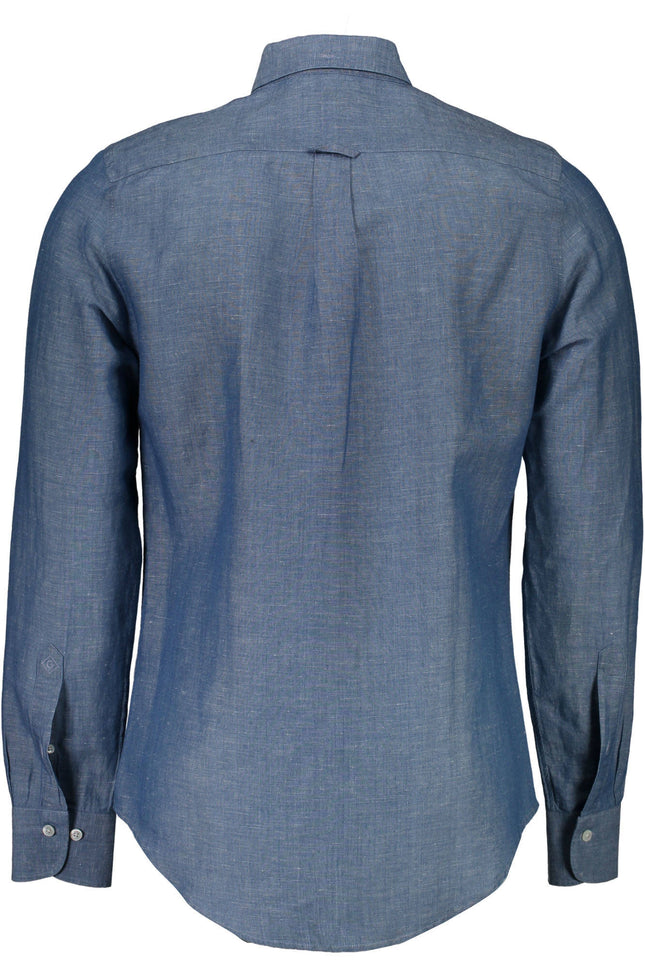 Gant Men'S Blue Long Sleeve Shirt-GANT-BLUE-S-Urbanheer