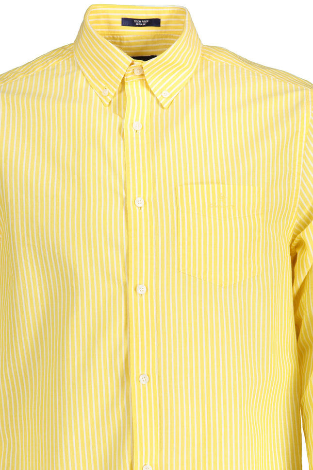 Gant Men'S Yellow Long Sleeve Shirt-Clothing - Men-GANT-Urbanheer