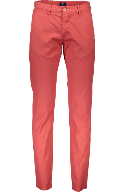 Gant Red Men'S Trousers-Pantaloni-GANT-Urbanheer