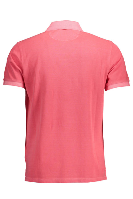 Gant Men'S Pink Short Sleeve Polo Shirt