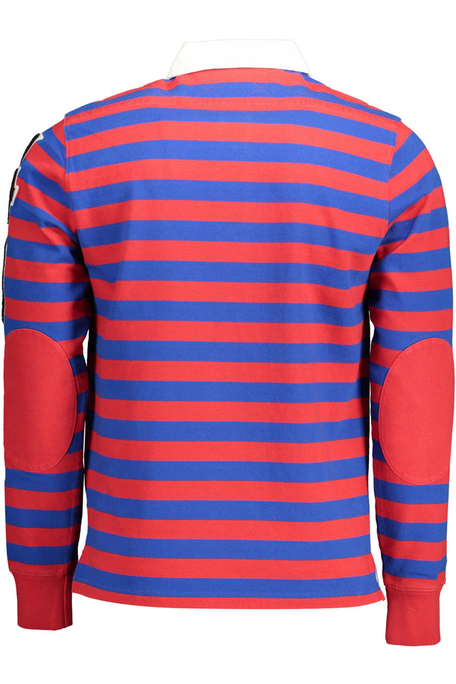 Gant Men'S Red Long Sleeve Polo Shirt-GANT-Urbanheer