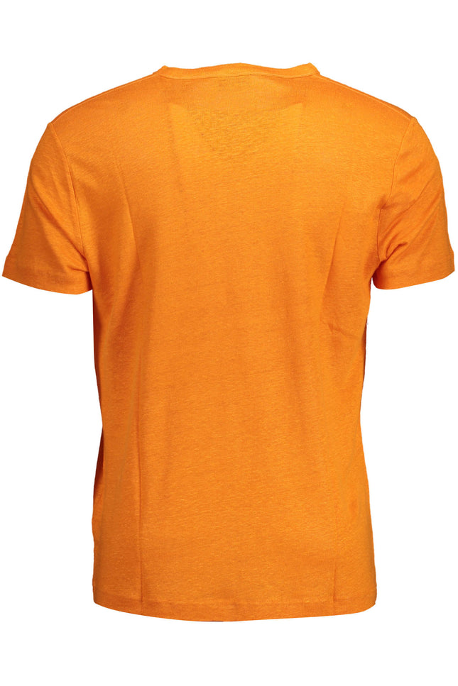 Gant Men'S Short Sleeve T-Shirt Orange-Clothing - Men-GANT-Urbanheer
