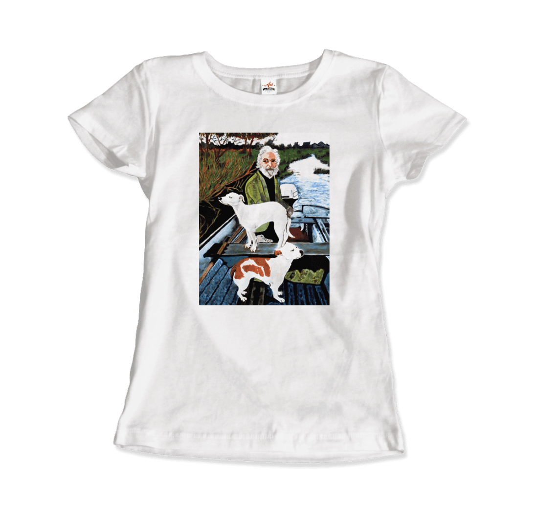 Goodfellas Tommy'S Mom Painting T-Shirt-Art-O-Rama Shop-Men (Unisex)-Military Green-S-Urbanheer