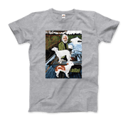 Goodfellas Tommy'S Mom Painting T-Shirt-Art-O-Rama Shop-Men (Unisex)-Heather Grey-S-Urbanheer